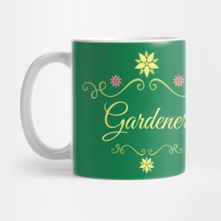 Gardener Flowers Mug